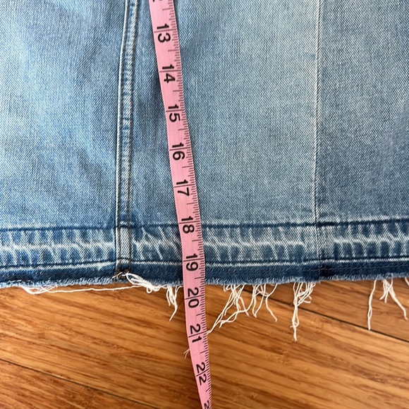 Gap Tall 28 Classic Two Tone Denim Skirt - Picture 7 of 7